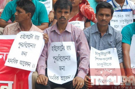 Countdown begins to decide the fate of 10,323 teacherâ€™s case : Tripura Govt's wrong policy spells doom